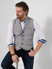 Joe Browns Blue Perfect Combination Waistcoat - Image 2 of 6