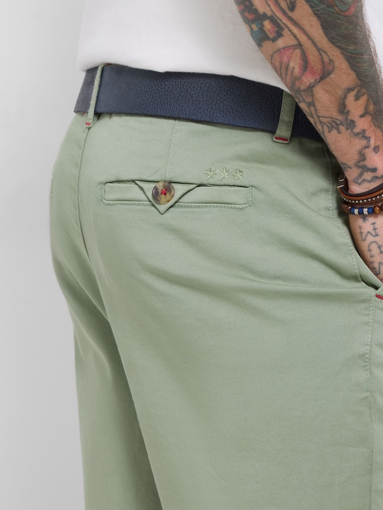 Joe Browns Green Very Versatile Chino Shorts - Image 2 of 7