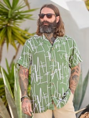 Joe Browns Green Exceptional Embroidered Shirt - Image 1 of 6