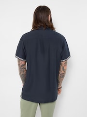 Joe Browns Black Sunset Palm Shirt - Image 4 of 6