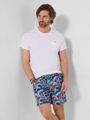 Joe Browns Blue Catching Waves Swim Shorts - Image 3 of 7