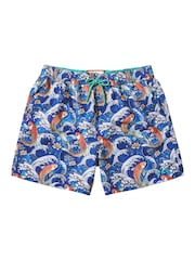 Joe Browns Blue Catching Waves Swim Shorts - Image 7 of 7
