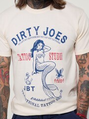 Joe Browns Cream Dirty Joes Mermaid T-Shirt - Image 2 of 5