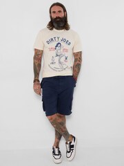 Joe Browns Cream Dirty Joes Mermaid T-Shirt - Image 3 of 5