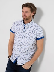 Joe Browns Blue Dapper Dragon Fly Shirt - Image 1 of 5