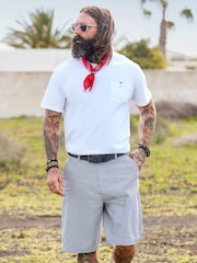 Joe Browns Blue Stripe It Right Carpenter Shorts - Image 1 of 7