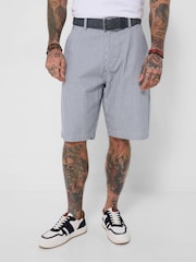 Joe Browns Blue Stripe It Right Carpenter Shorts - Image 2 of 7