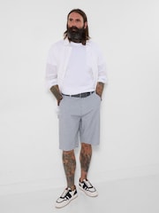 Joe Browns Blue Stripe It Right Carpenter Shorts - Image 5 of 7