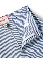 Joe Browns Blue Stripe It Right Carpenter Shorts - Image 7 of 7