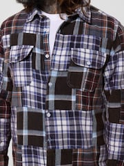 Joe Browns Blue Perfect Patch Check Shirt - Image 3 of 6