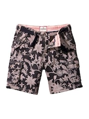 Joe Browns White Fun and Floral Printed Cargo Shorts - Image 5 of 7