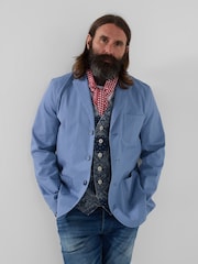 Blå - Joe Browns Eksepsjonell Hverdagsbomullsblazer - Bilde 5 av 6