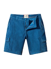 Joe Browns Blue Cool In Cord Cargo Shorts - Image 5 of 7