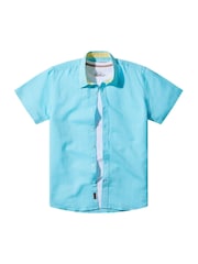 Joe Browns Blue Remarkable Linen Blend Shirt - Image 5 of 5