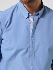 Joe Browns Blue Gingham Shirt - Image 2 of 6