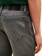 Tommy Hilfiger Grey Bleecker Whiskered Slim Jeans - Image 4 of 5