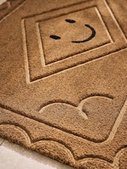 Natural Embossed Biscuit Coir Doormat - Image 4 of 5