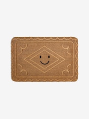 Natural Embossed Biscuit Coir Doormat - Image 5 of 5