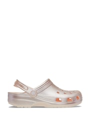 Crocs Rose Gold KIds Classic Tinted Metallic Clogs - Image 1 of 6