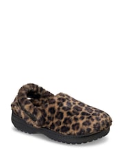 Crocs Brown Classic Unforgetable Animal Clog Slippers - Image 2 of 5