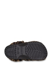 Crocs Brown Classic Unforgetable Animal Clog Slippers - Image 5 of 5