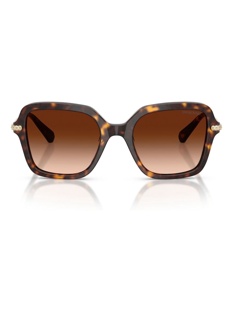 Swarovski Swarovski 0Sk6040 Irregular Sunglasses - Image 1 sur 5