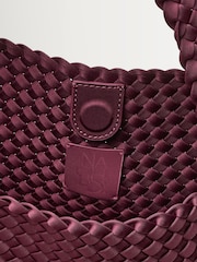 NAGHEDI Bordeaux Medium Nomad Hobo Bag - Image 5 of 6