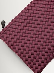 NAGHEDI Bordeaux Medium Nomad Hobo Bag - Image 6 of 6