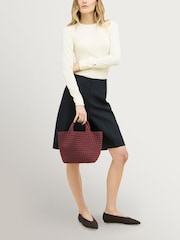 NAGHEDI Bordeaux Small ST Barths Tote Bag - Image 3 of 5