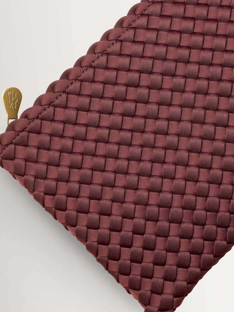 NAGHEDI Bordeaux Small ST Barths Tote Bag - Image 5 of 5 NAGHEDI Bordeaux Small ST Barths Tote Bag - Image 5 of 5