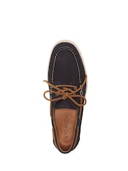 Vionic Brown Uptown Boat Regular Fit Arch Support Shoes - Image 6 of 7