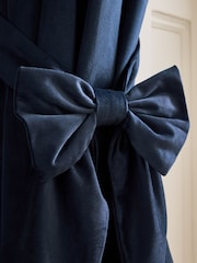 Set of 2 Bow Matte Velvet Curtain Tie Backs - Bild 2 von 3