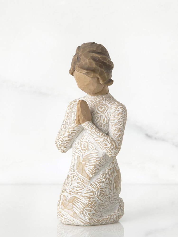 Willow Tree Off White Prayer Of Peace Figurine - Image 1 of 2 Willow Tree Off White Prayer Of Peace Figurine - Image 1 of 2