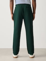 Dark Green Slim Fit Brushback Joggers - Image 4 of 6