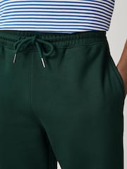 Dark Green Slim Fit Brushback Joggers - Image 5 of 6