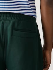 Dark Green Slim Fit Brushback Joggers - Image 6 of 6
