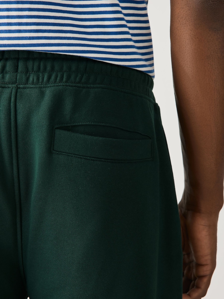 Dark Green Slim Fit Brushback Joggers - Image 6 of 6 Dark Green Slim Fit Brushback Joggers - Image 6 of 6