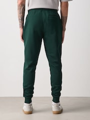 Dark Green Slim Fit Brushback Joggers - Image 3 of 5