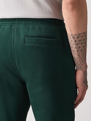 Dark Green Slim Fit Brushback Joggers - Image 4 of 5