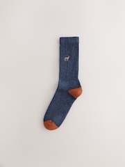 Blue/Green/Orange Rich - Twisted Heavyweight Socks 4 Pack - Imagem 3 de 7
