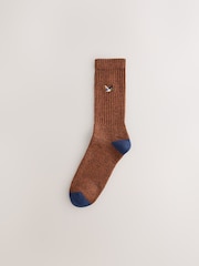 Blue/Green/Orange Rich - Twisted Heavyweight Socks 4 Pack - Imagem 4 de 7