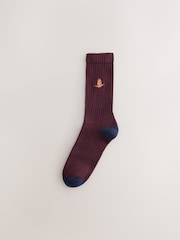 Blue/Green/Orange Rich - Twisted Heavyweight Socks 4 Pack - Imagem 5 de 7