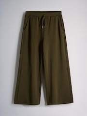 ירוק חאקי - The Set Modal Quarter Zip Top & Joggers Set - תמונה 3 מתוך 5