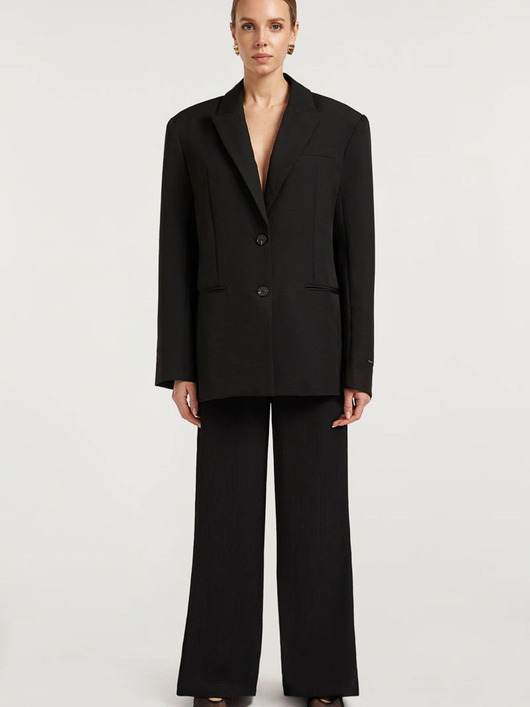 Buy 4th Arq Black ALI Oversized Structured Blazer from Next USA