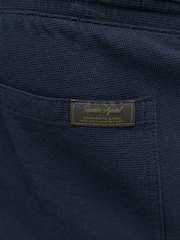 JACK & JONES JUNIOR Blue Resort Collar Short Sleeve Shirt and Short Textured Set - Image 7 of 7
