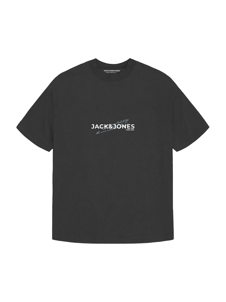 JACK & JONES JUNIOR Blue Short Sleeve Graphic T-Shirt 2 Pack - Image 3 of 3