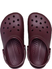 Crocs Red Kids Unisex Classic Clogs - Image 4 of 5