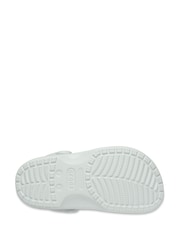 Crocs Grey KIds Classic Tinted Metallic Clogs - Image 5 of 5