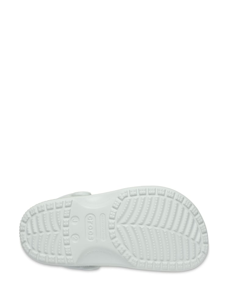 Crocs Grey KIds Classic Tinted Metallic Clogs - Image 5 of 5