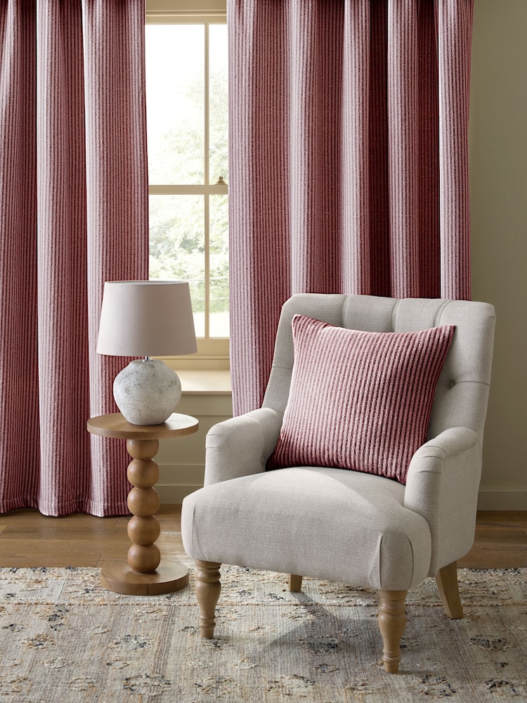 Cortinas con ojales de rayas cepilladas - Imagen 7 de 7 Cortinas con ojales de rayas cepilladas - Imagen 7 de 7